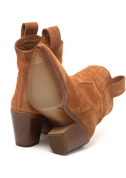 Kadın Bot RC-25K-001-R17301 John May Taba Süet 836