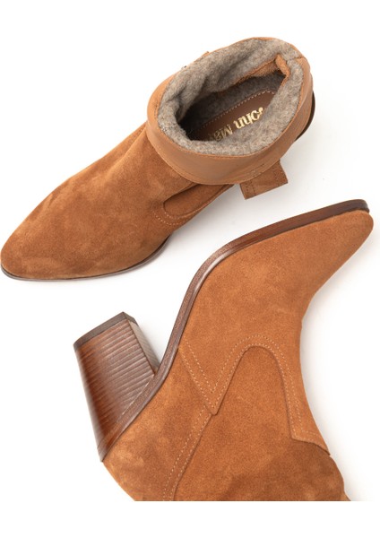 Kadın Bot RC-25K-001-R17301 John May Taba Süet 836