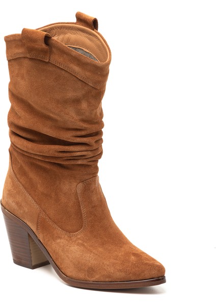 Kadın Çizme RC-25K-001-R17300 John May Taba Süet fiyatları