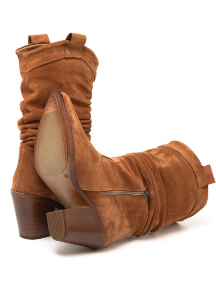 Kadın Çizme RC-25K-001-R17300 John May Taba Süet indirimleri