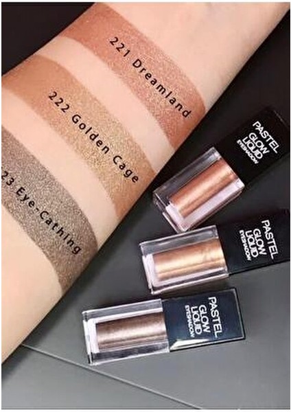 Glow Likit Göz Farı NO:223 Yoğun Pigmentli ve Uzun Süre Kalıcı 10 ml fiyatları