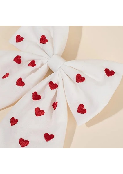 Mini Kalp Fiyon Çocuk ve Kadın Saç Tokası fırsatları