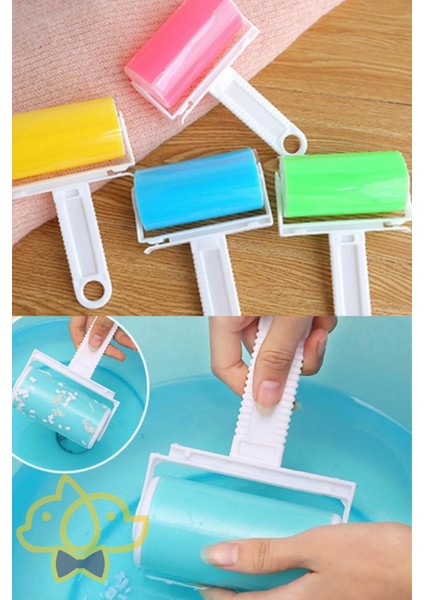 Yıkanabilir Pratik Tüy ve Toz Toplama Rulosu Kedi Köpek Hayvan Tüyü Temizleme Aparatı modelleri