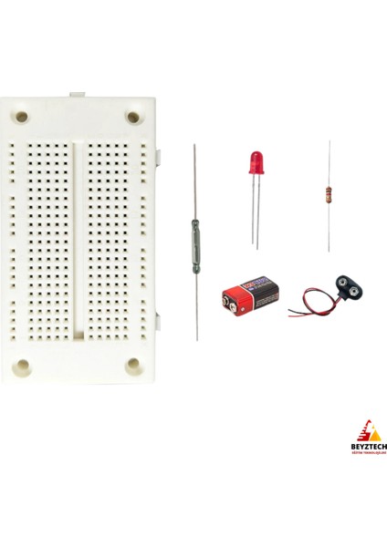 Reed Röle Devre Temel Elektronik Devre Eğitim Seti / E-Pdf Içerikli