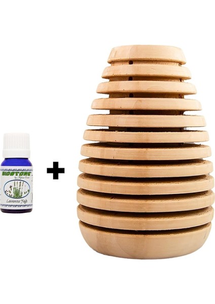 Lavanta Esintisi (Lavanta Yağı 10 ml & Doğal Buhurdanlık Armut)