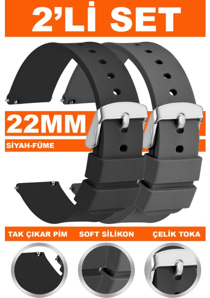 Huawei Watch Gt Gt2 Gt3 Gt4 Gt5 Pro 46mm Xiaomi Redmi Watch 5 Active-Lite Saat Uyumlu 22mm Silikon Saat Kordonu Kayışı TB1