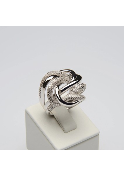 309 Zirkon Gümüş Yüzük