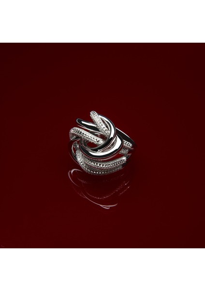 309 Zirkon Gümüş Yüzük modelleri