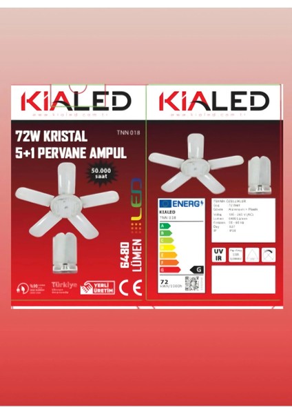 Kristal 5+1 LED Aydınlatma fiyatları