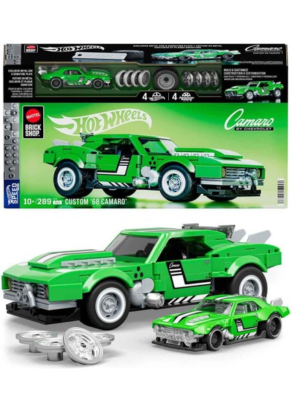 Speed Serisi Custom 68 Camaro Araba 289 Parça JFT16