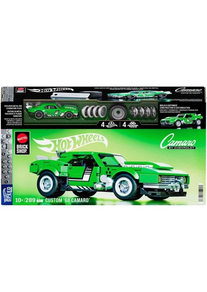 Speed Serisi Custom 68 Camaro Araba 289 Parça JFT16 modelleri