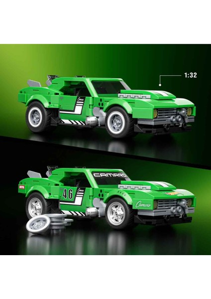 Speed Serisi Custom 68 Camaro Araba 289 Parça JFT16 fırsatları