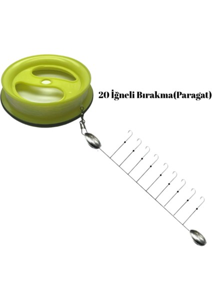 Baragadi (Paragat) Kasnaklı 20 Iğneli 0.50 mm - 14 No Iğne