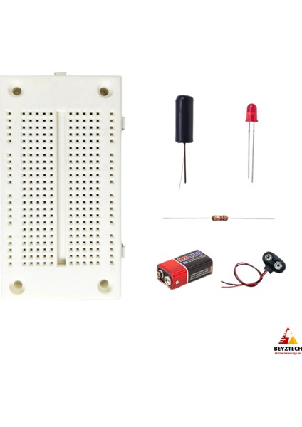 Tilt Switch - Hareket Sensörü Devre Temel Elektronik Devre Eğitim Seti / E-Pdf Içerikli
