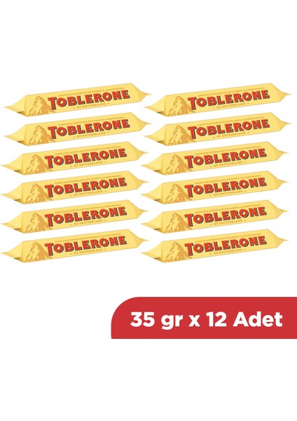 Sütlü Çikolata 35 gr x 12 Adet