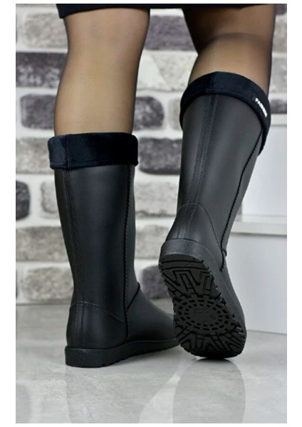 Kadın Su Geçirmez Kaydırmaz Yağmur Çizmesi modelleri