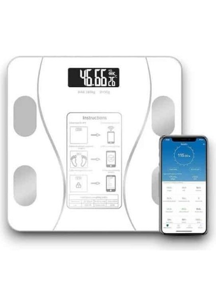 Techmrt TF-1072 Bluetooth Baskül Tarti fırsatları