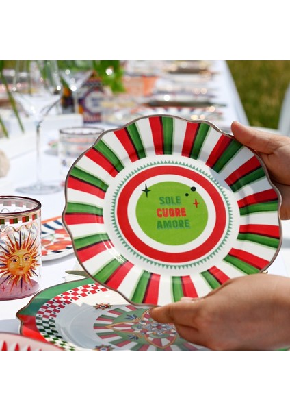 Dolce Vita Amore Tatlı Tabağı 21 cm modelleri