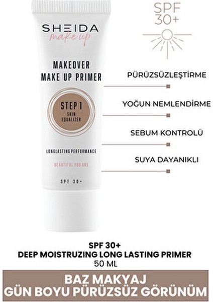 Make Over Makyaj Bazı SPF 30+ İpeksi Görünüm Sağlayan Cilt Bakım Ürünü fiyatları