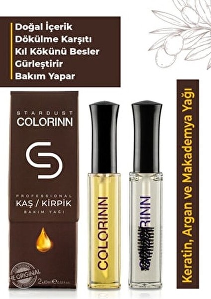 Professional Kaş Kirpik Bakım Yağı 2×10 ml Yoğun Besleyici Formül ile Güçlendirir modelleri