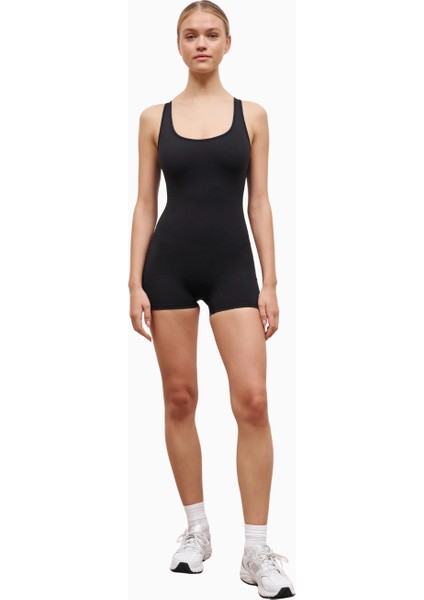 Base Sculpting Short Unitard Şekillendirici Atletik Kadın Tulum