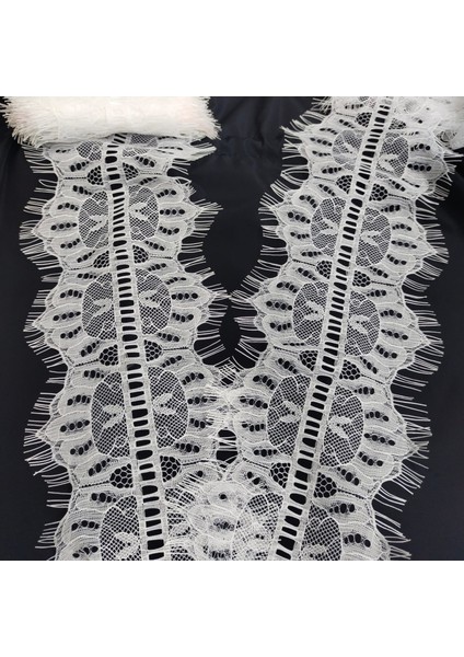 Sakallı Dantel (Kod A020) Eni 11 cm Boy 1 Adet 3 Metre Beyaz fiyatları