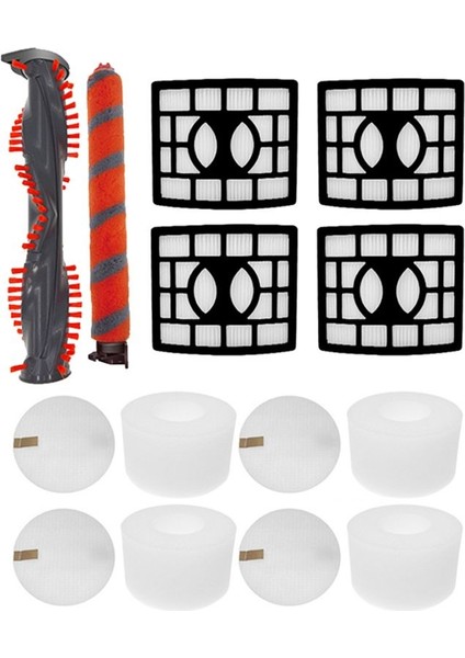 Köpekbalığı Duoclean NV800/NV800W/NV801/NV801Q/NV803/UV810 Yumuşak Kıl Roller Hepa Köpük Filtre Vakum Süpürge Parçası (Yurt Dışından) modelleri