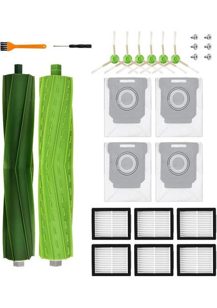 Irobot Roomba Için Yedek Parçalar J7 I7 I7+ I3 I3+ I4 I4+ I6 I6+ I8 I8+ E5 E6 E7 Vakum Süpürge (Yurt Dışından)