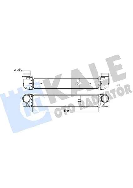 344850 Turbo Radyatoru 17512247359 2247359