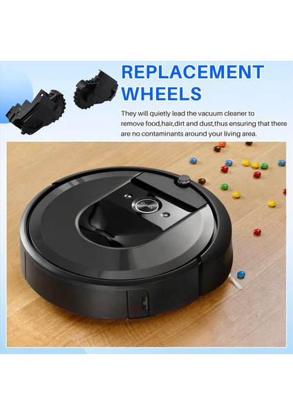 Xiaomi Mijia Için 1t Robot Vakum Süpürge Sol ve Sağ Motor Tekerlek Aksesuarları (Yurt Dışından) fırsatları