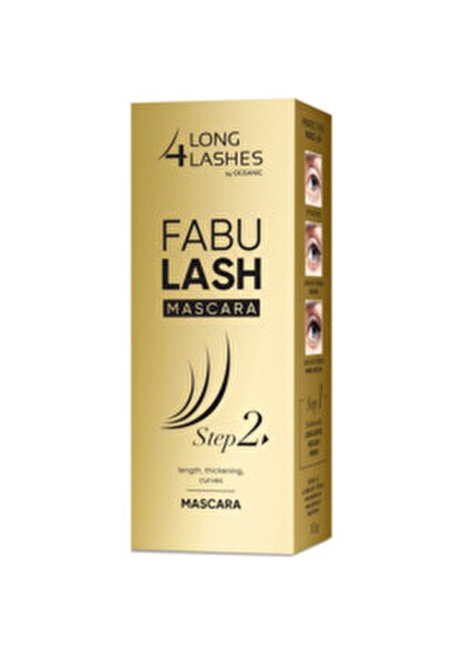 Fabulash Maskara 10 ml Vegan Formül ile Kirpiklere Yoğun Hacim Kazandırır fırsatları