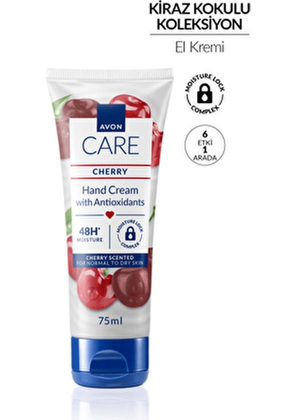 Care Kiraz Kokulu El Kremi 75ml Hızlı Emilim ve Dermatolojik Test ile Hassas Ciltler İçin modelleri