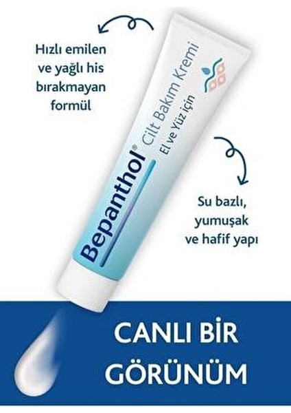 Cilt Bakım Kremi 100 gr Karma Ciltler İçin Nemlendirici 2 Adet fırsatları