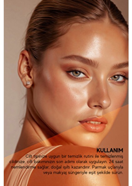 Gold On Skin Aydınlatıcı Yüz Kremi Tüm Cilt Tipleri İçin 50 ml Etkili Nemlendirici
