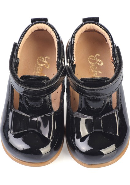 Angel-Siyah Fiyonklu Kız Çocuk Ilk Adım Ayakkabı fiyatları