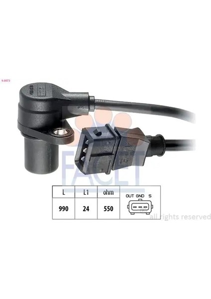 90073 Krank Sensoru 1238358 4227203 6238313