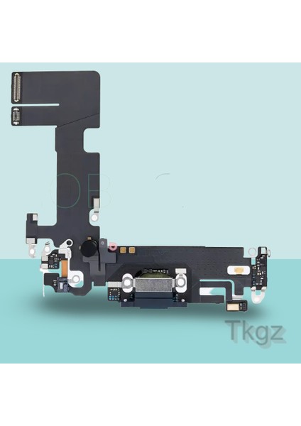 Apple Iphone 13 Full Şarj Soketi Filmi Flex Orjinal (Siyah)