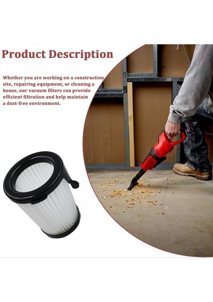 Değiştirme 49-90-1950 Vakum Hepa Filtresi 0850-20 Kablosuz Kuru Vakuma Uyar (2 Pc) (Yurt Dışından) fırsatları