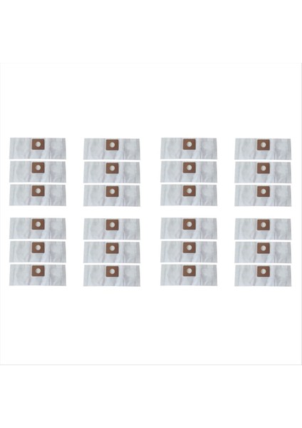 24 Paket 1 5 Galon Kağıt Toz Çantası Dükkanla Uyumlu 1-1 5 Galon Tek Kullanımlık Filtre Çantası 90667 Tip A 9066700 (Yurt Dışından)