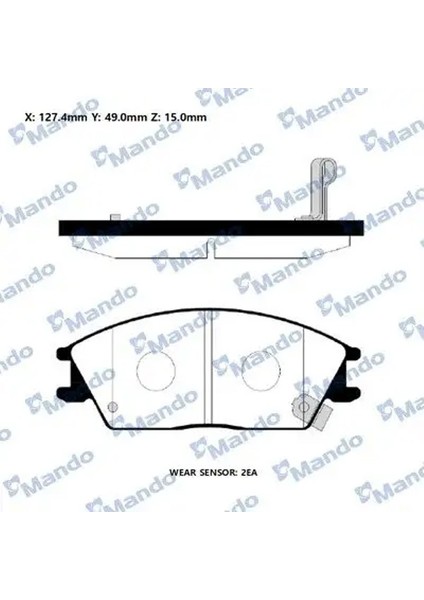 RMPH01NS On Fren Balatasi 45022SA6600 45022SA6N50 45022SA6N52