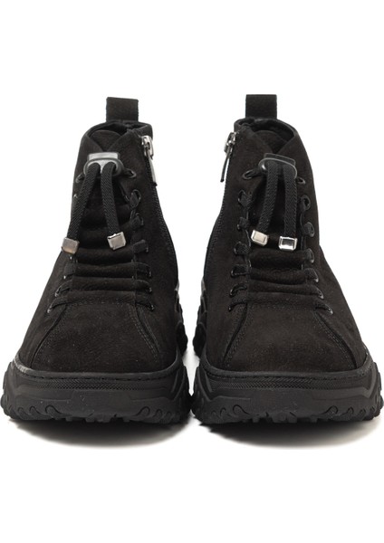 Kadın Bot MAR-25K-192-203 John May Siyah Nubuk