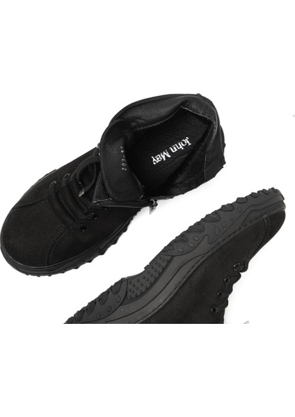 Kadın Bot MAR-25K-192-203 John May Siyah Nubuk