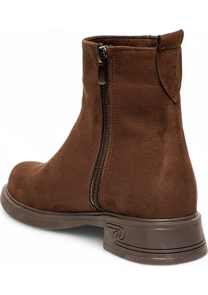 Kahve Içi Termal Astar Süet Kadın Bot NSB946 modelleri