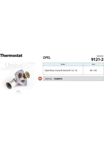 91212 Termostat 1338073