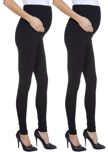 MYRA8001-8002-8009 Beli Ayarlanabilir Hamile Tayt Setli