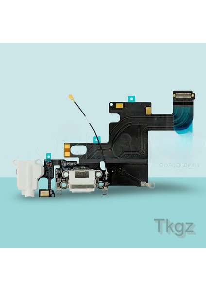 Apple İphone 6 Full Şarj Soketi Filmi FLEX Orjinal (GRİ)