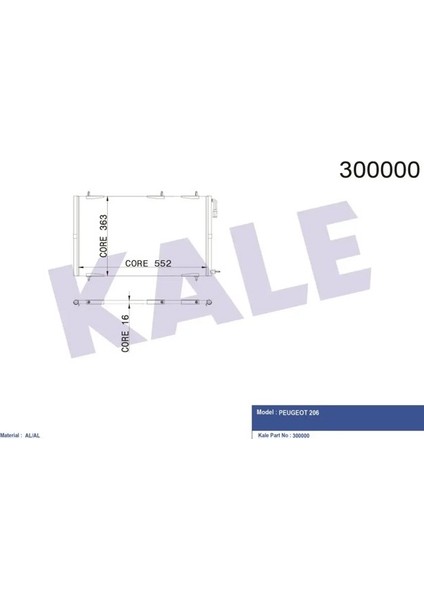 200ABC070 Klima Radyatoru