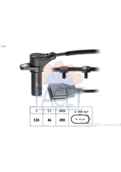 90504 Krank Sensoru 038907319D 038907319J 038957147D