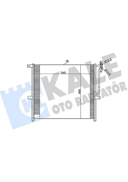 384800 Klima Radyatoru 17113400400 17113403437