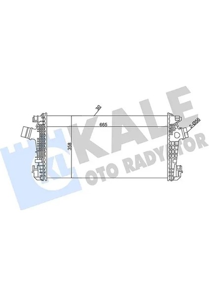 344900 Turbo Radyatoru 1302133 13267647